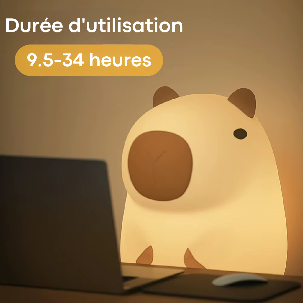 Lampe veilleuse capybara